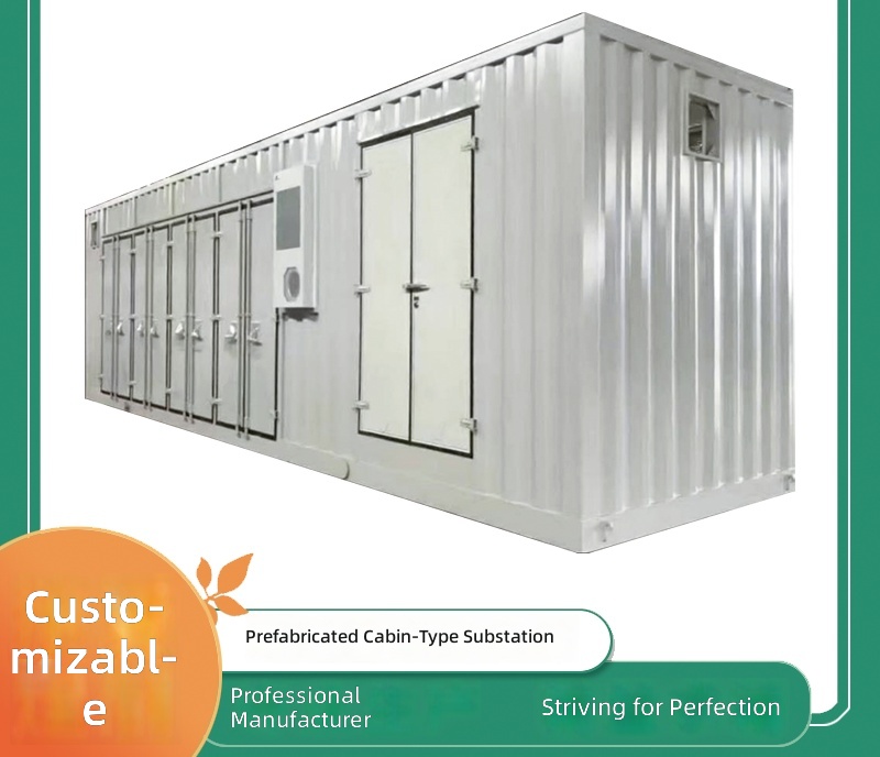 10kV Outdoor PV Step-Up Box Substation Prefabricated Cabin for C&I Solar Farm by Sanlita China factory manufacture wholesale supplier