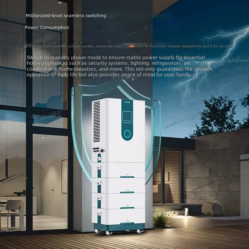 10kW Home Solar Power System with Battery Storage Cabinet All-in-One by Sanlita China factory manufacture wholesale supplier