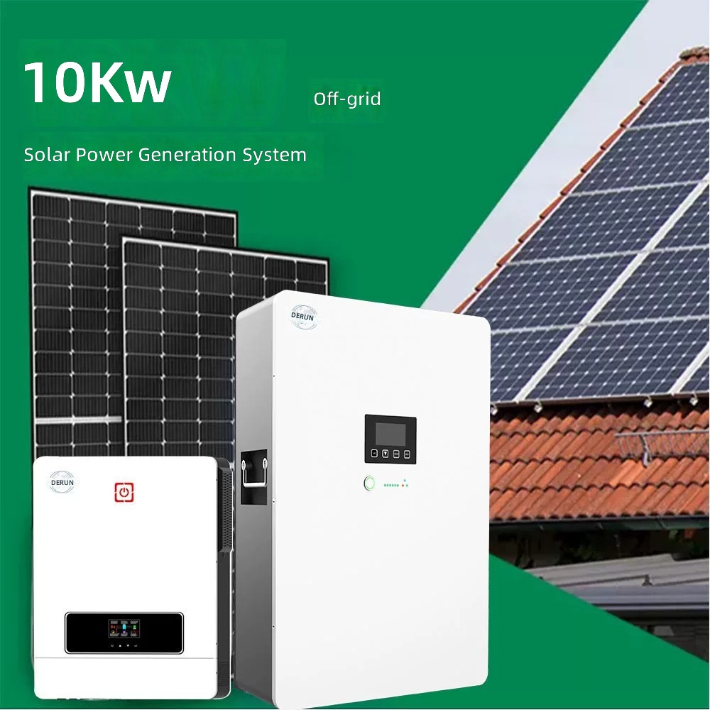 10KW Off-Grid Solar Power System for Home Use with Battery Storage by Sanlita China factory manufacture wholesale supplier