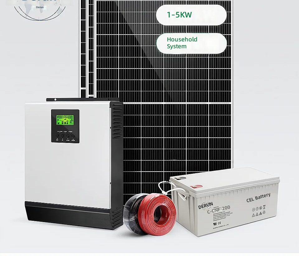 1KW 3KW 5KW Solar Generator Set Home Off Grid Hybrid Inverter System by Sanlita China factory manufacture wholesale supplier