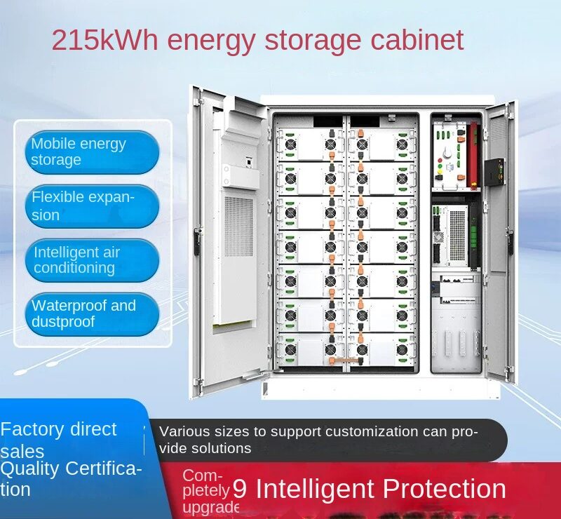 215kWh Distributed Energy Storage Cabinet for C&I Peak Shaving by Sanlita China factory manufacture wholesale supplier