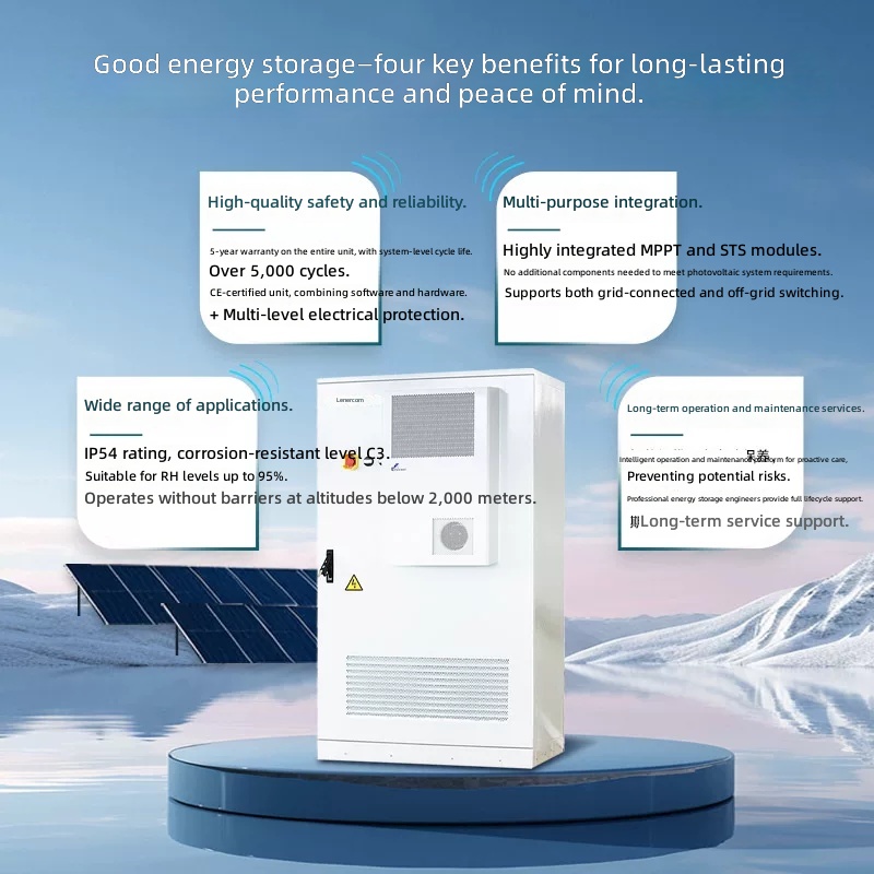 30-125kW Commercial & Industrial Energy Storage Cabinet 60-241kWh Solar PV System by Sanlita China factory manufacture wholesale supplier