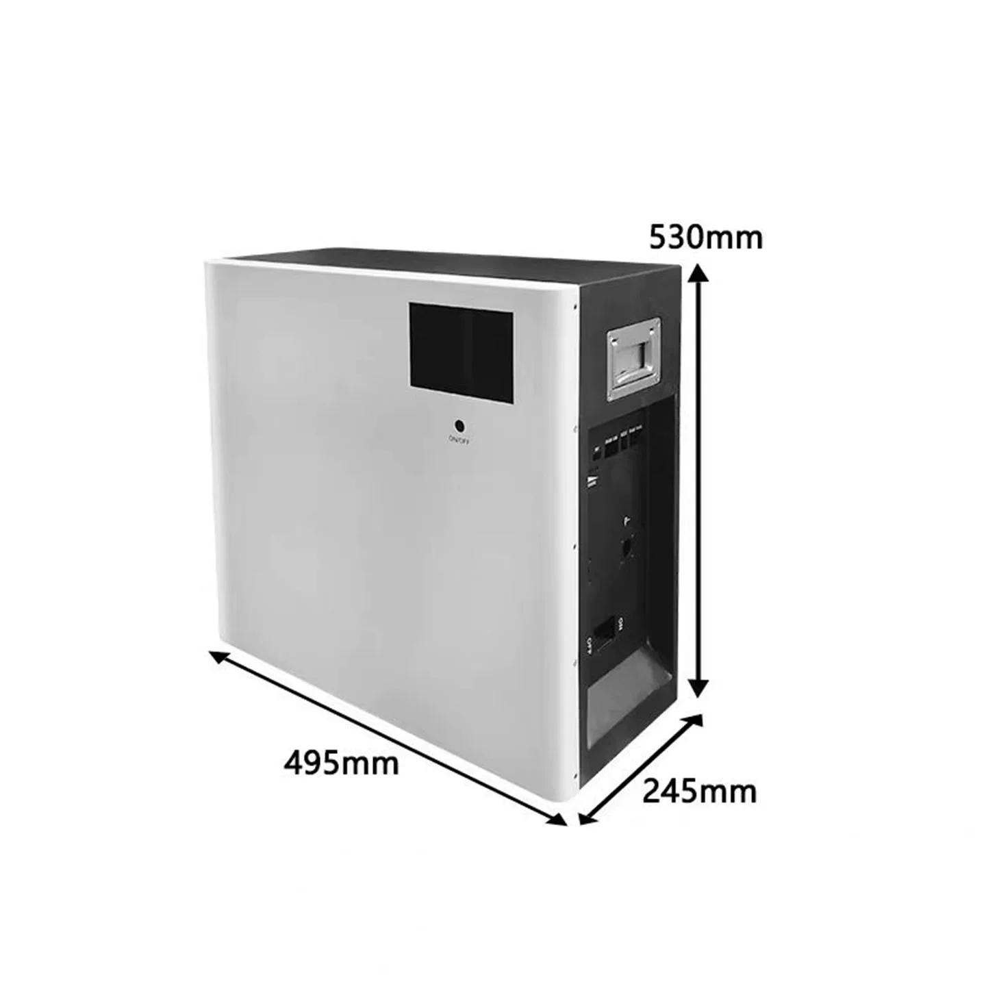 48V 200Ah Wall-Mounted LiFePO4 Battery 10KWh for Home Solar Storage by Sanlita China factory manufacture wholesale supplier