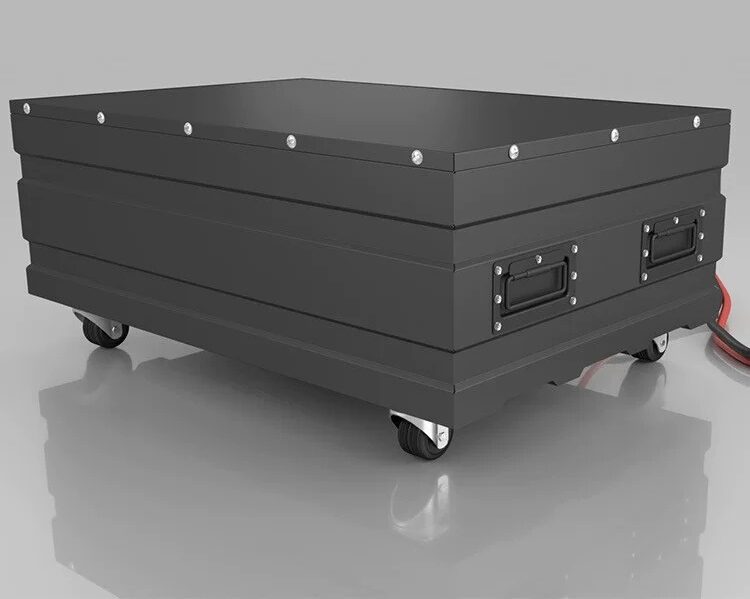 48V 300Ah Mobile Energy Storage Cabinet LiFePO4 Battery Backup Power for Home & Outdoor by Sanlita China factory manufacture wholesale supplier