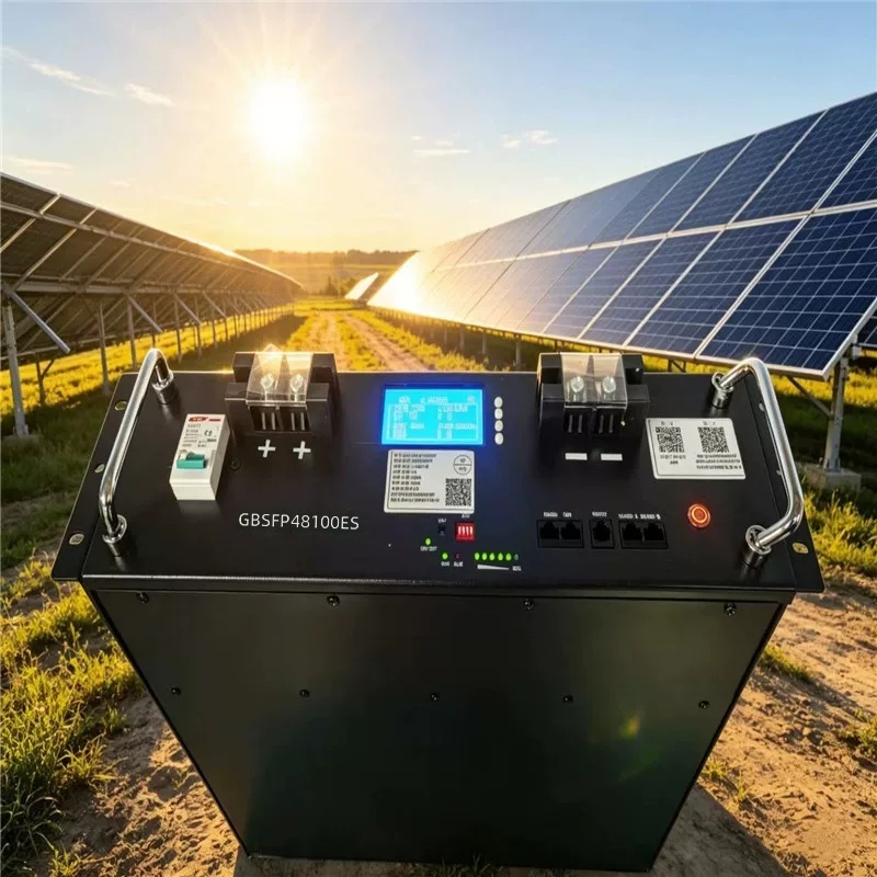 51.2V 100Ah LiFePO4 Battery Rack Mount for Home Solar Storage by Sanlita China factory manufacture wholesale supplier