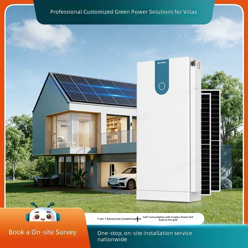5KW Off-Grid Hybrid Solar Power System 220V Battery Generator for Home by Sanlita China factory manufacture wholesale supplier