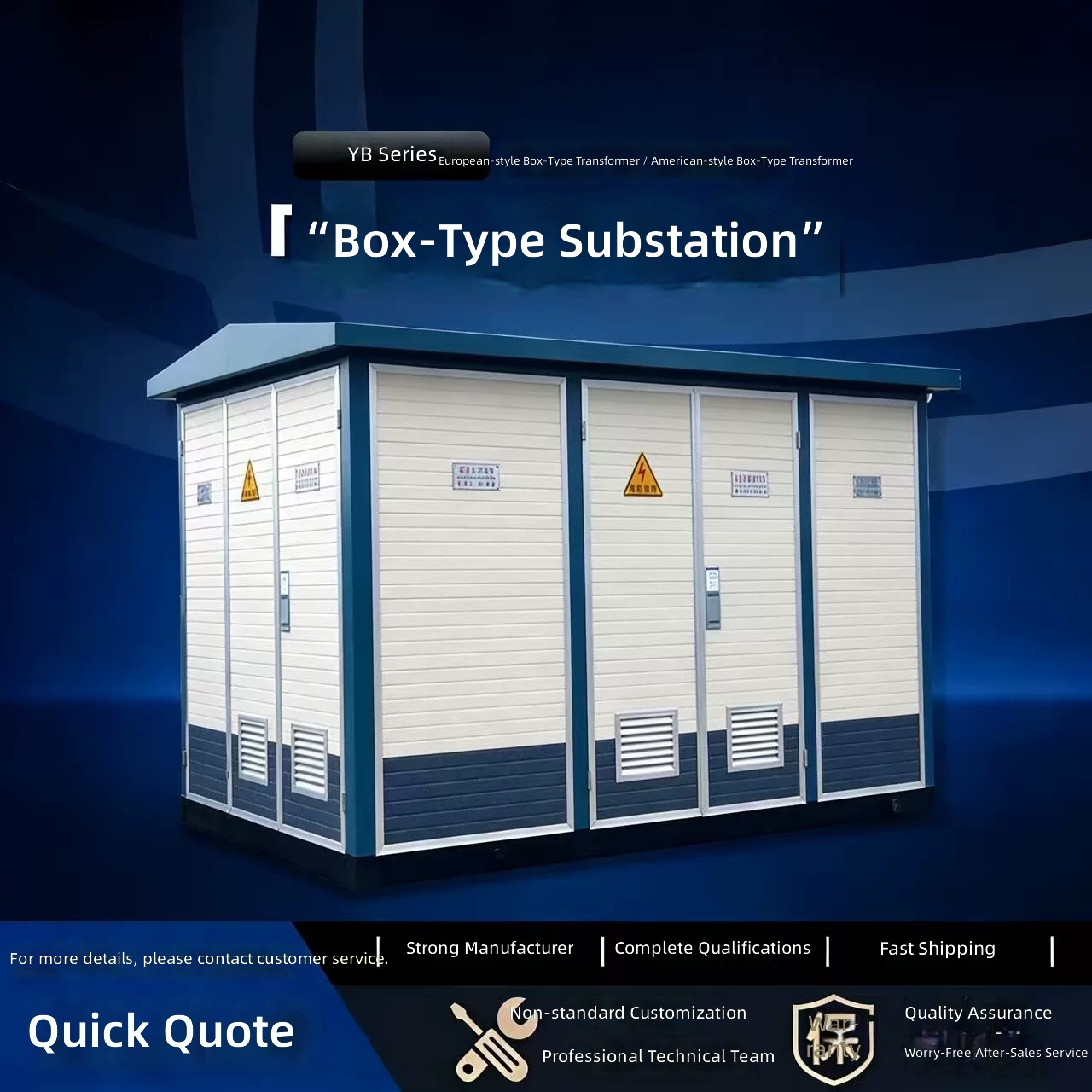 630/800kVA Outdoor Box Type Substation Prefabricated Solar PV Integrated 10kV Transformer Station by Sanlita China factory manufacture wholesale supplier