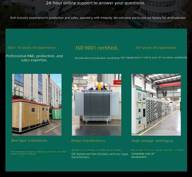 Compact Substation SCB Dry-Type Box Transformer 250/400/800/630kVA Ring Main Unit by Sanlita China factory manufacture wholesale supplier