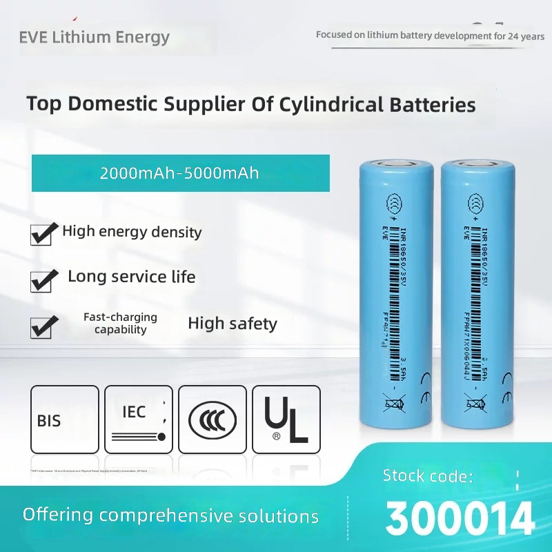 EVE 18650 21700 Lithium Battery 3.6V Power Tool Cells by Sanlita China factory manufacture wholesale supplier