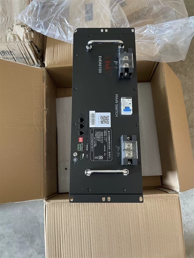 EVE 48100 48V 100Ah LiFePO4 Battery for Telecom Tower Solar Storage by Sanlita China factory manufacture wholesale supplier