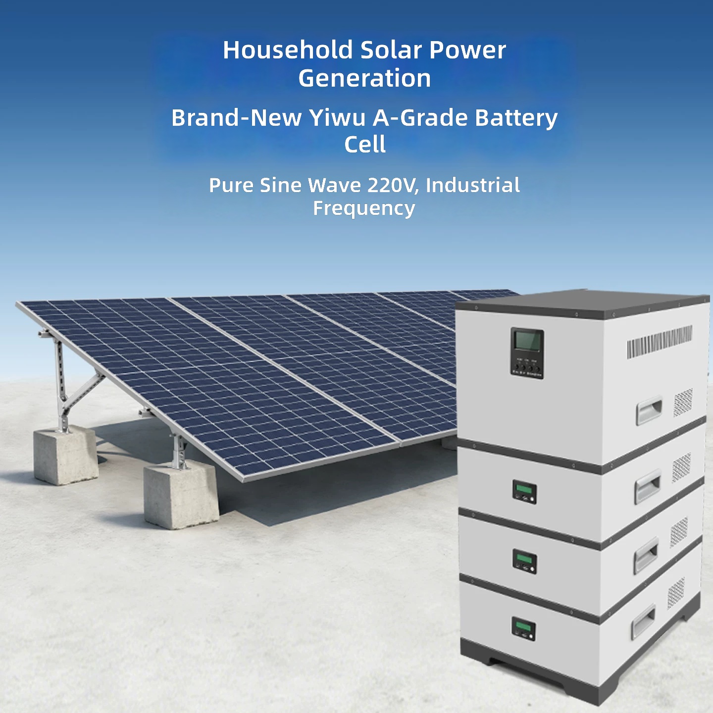 Solar Hybrid Inverter Charger 220V Home Energy Storage System by Sanlita China factory manufacture wholesale supplier
